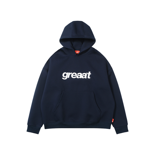 A.A Greaat Hoodie Deep Navy
Deep, modern, and naturally sharp — a classic tone that stays polished while remaining easy to pair.
