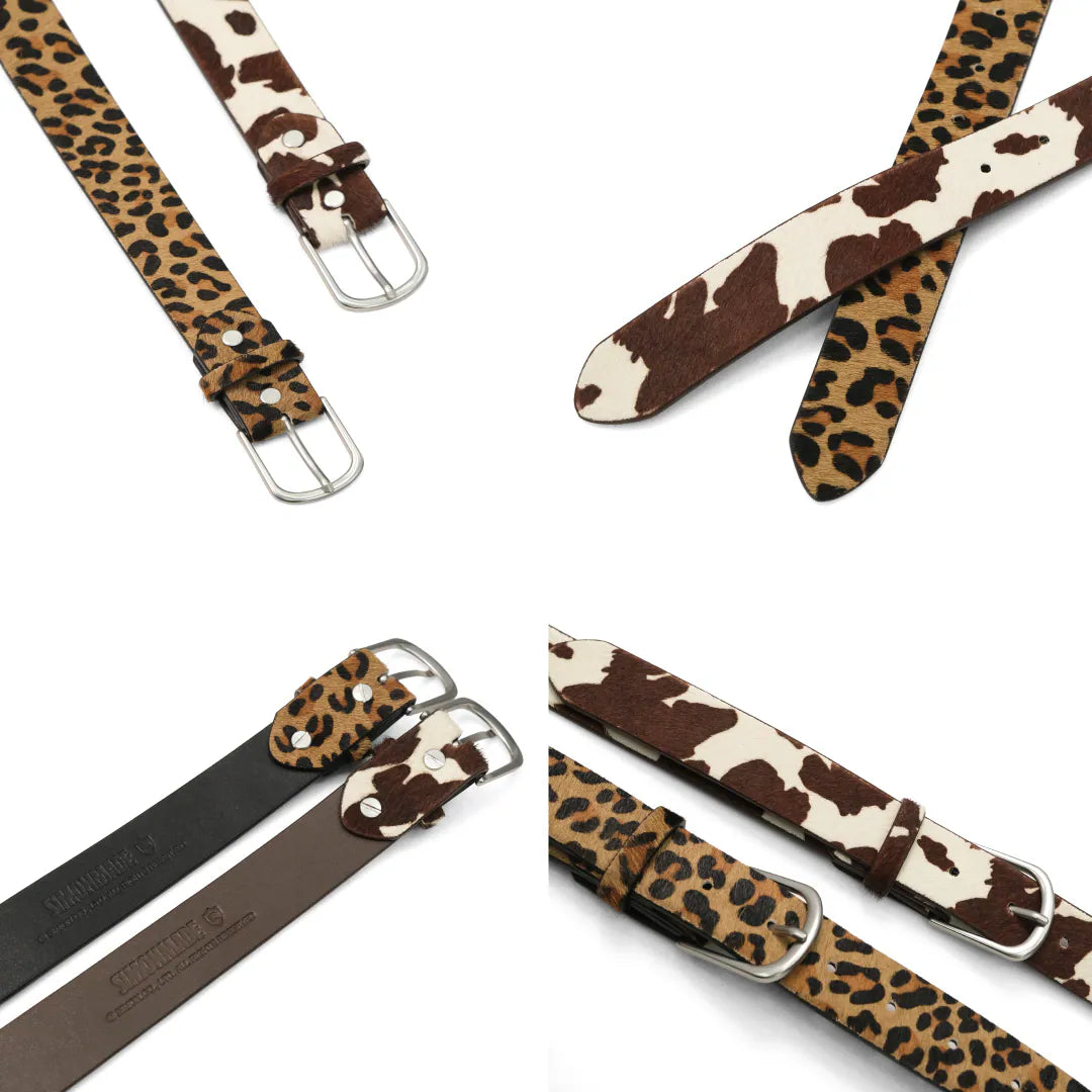 SIMONMADE ACC-2509 荒原毛流 豹紋 乳牛 皮帶