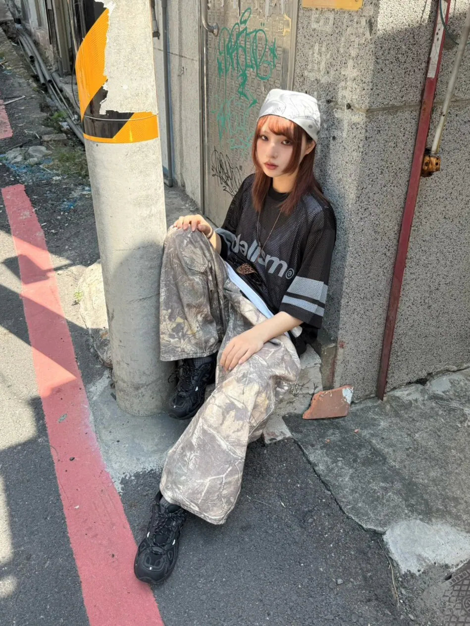 SIMON MADE BW-2518 荒野匿蹤 枯樹 迷彩 彎刀 長褲