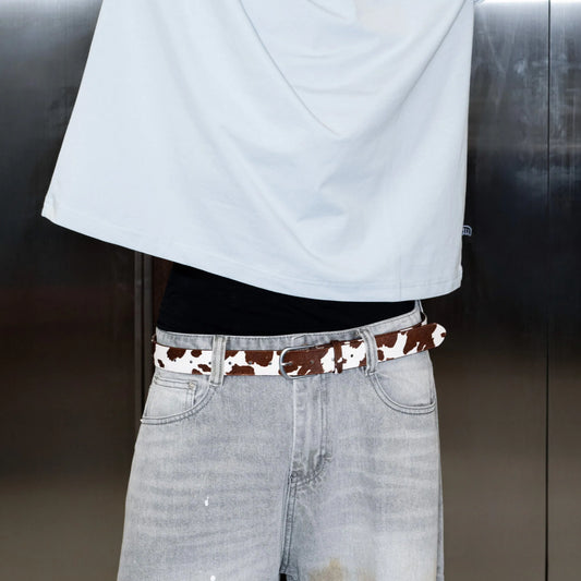 SIMONMADE ACC-2509 荒原毛流 豹紋 乳牛 皮帶