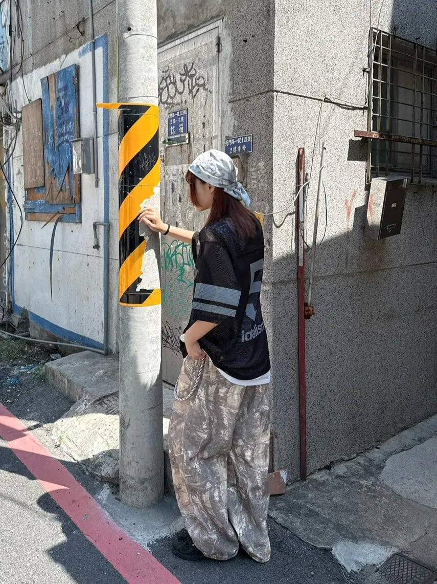 SIMON MADE BW-2518 荒野匿蹤 枯樹 迷彩 彎刀 長褲