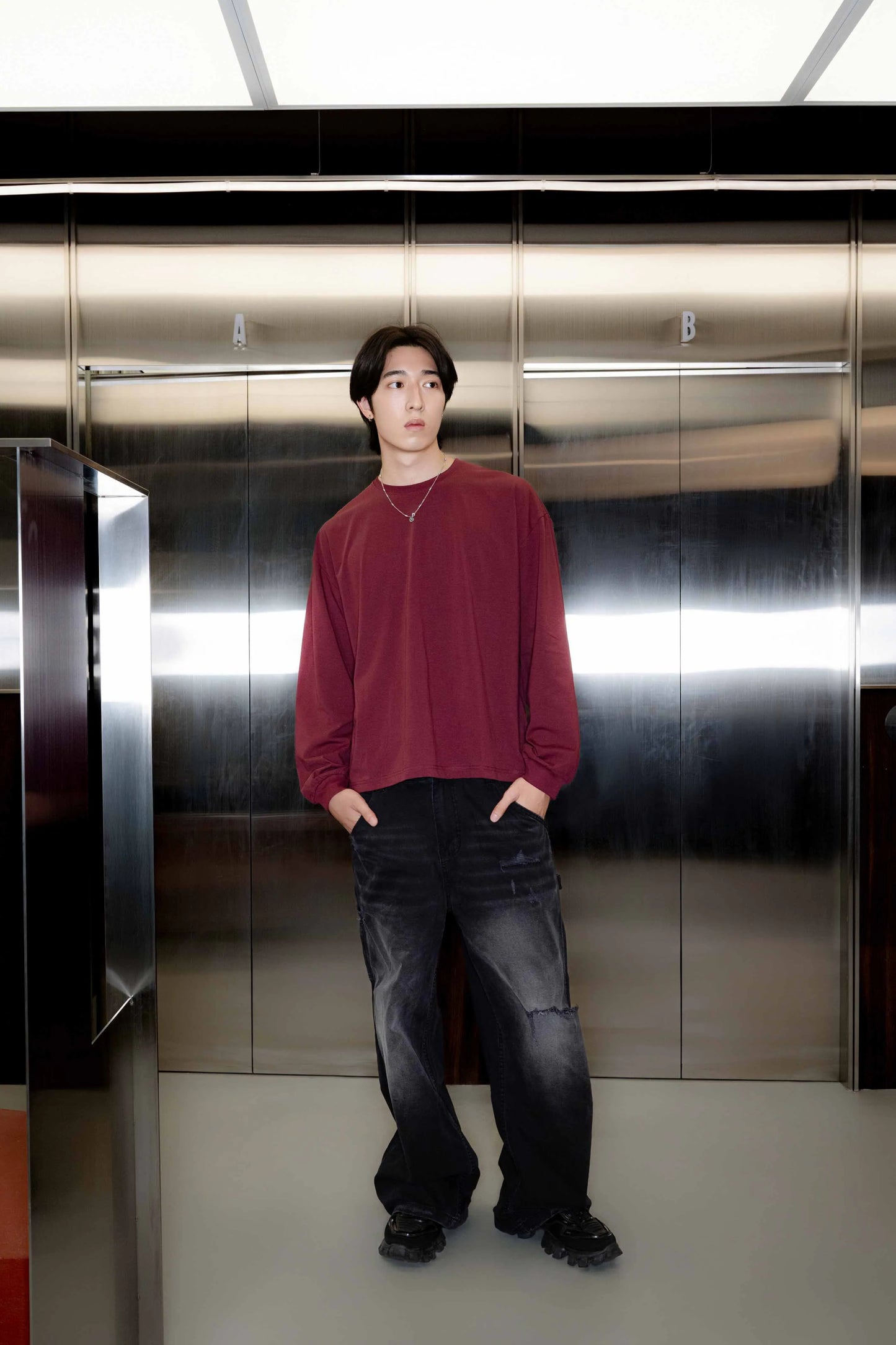 SIMON MADE TL-2503 Sorona 吸濕 排汗 BOXY 薄長袖