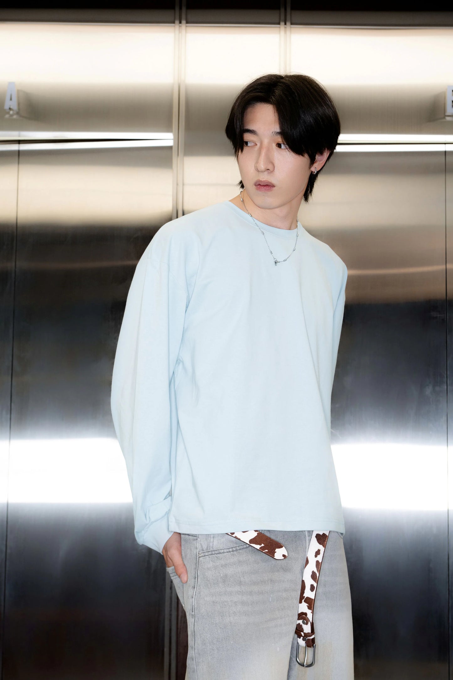 SIMONMADE ACC-2509 荒原毛流 豹紋 乳牛 皮帶