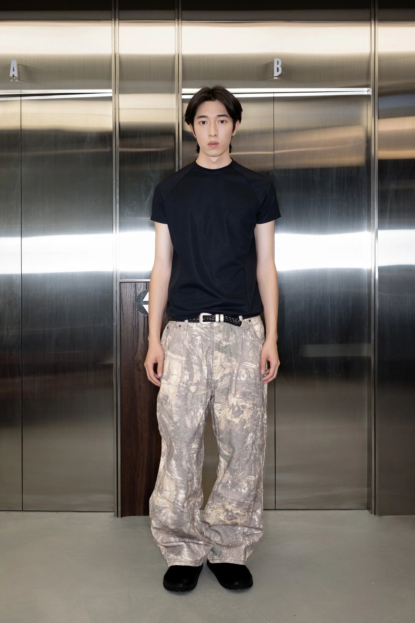 SIMON MADE BW-2518 荒野匿蹤 枯樹 迷彩 彎刀 長褲