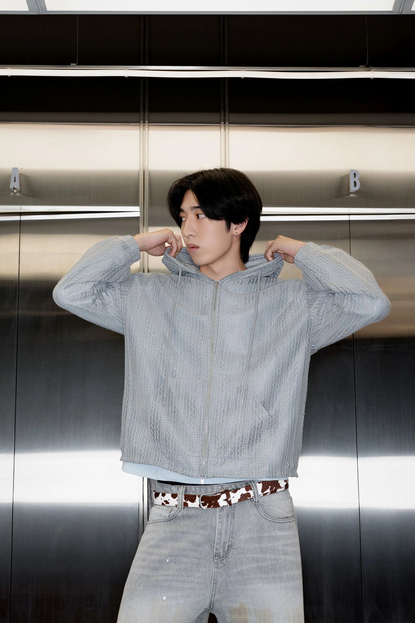 SIMONMADE ACC-2509 荒原毛流 豹紋 乳牛 皮帶