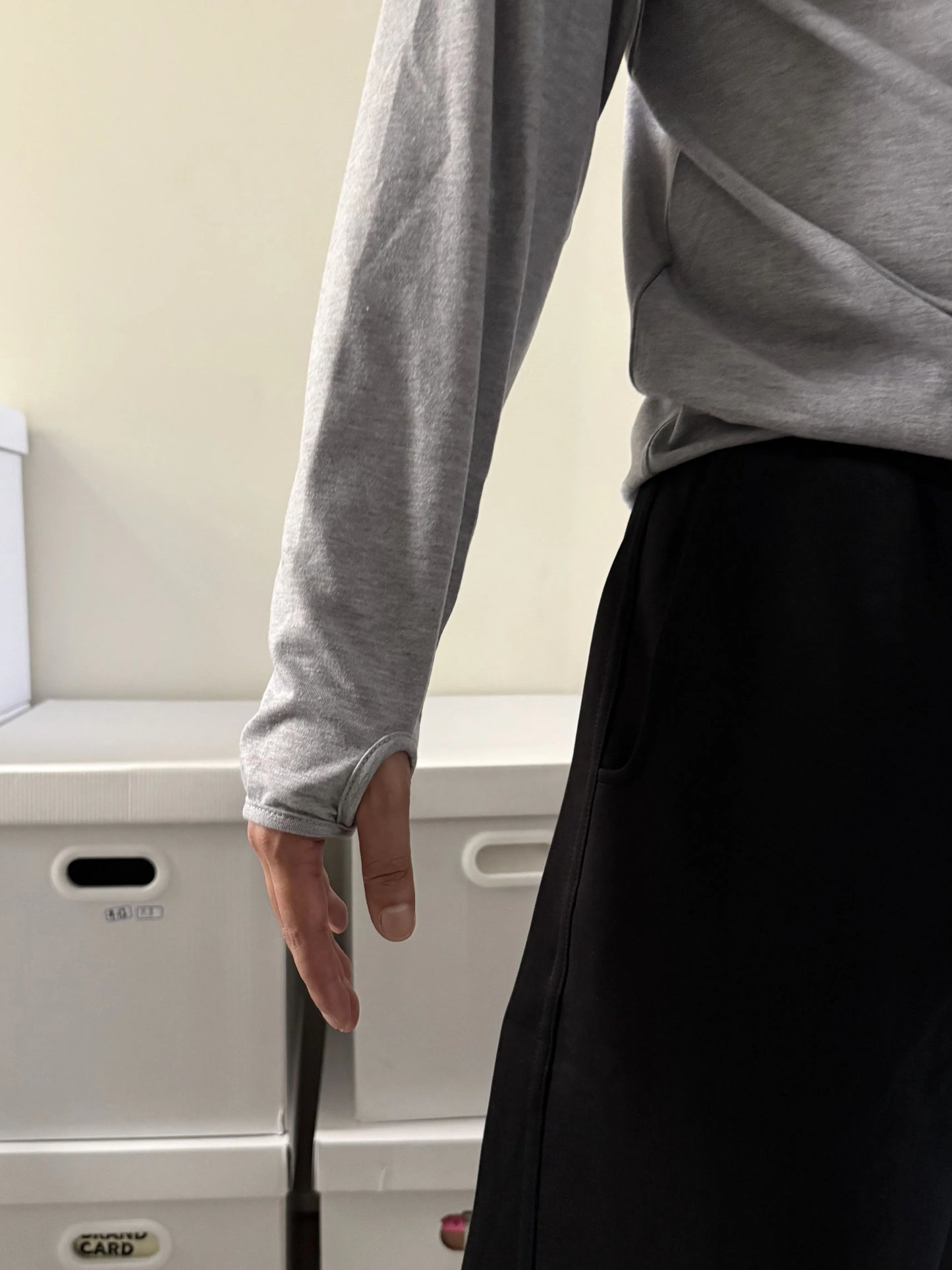 SIMON MADE TL-2519 雙層領 高鐵 連帽 薄長袖