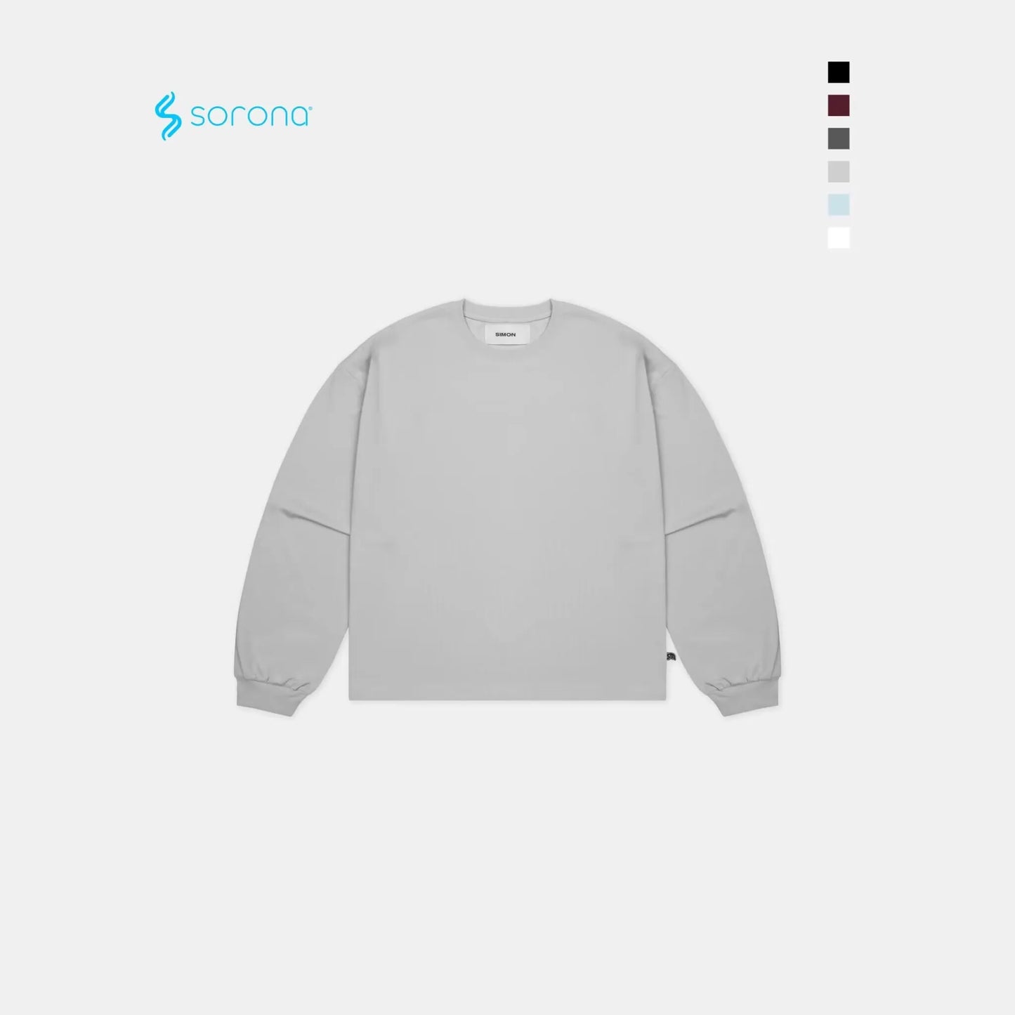 SIMON MADE TL-2503 Sorona 吸濕 排汗 BOXY 薄長袖