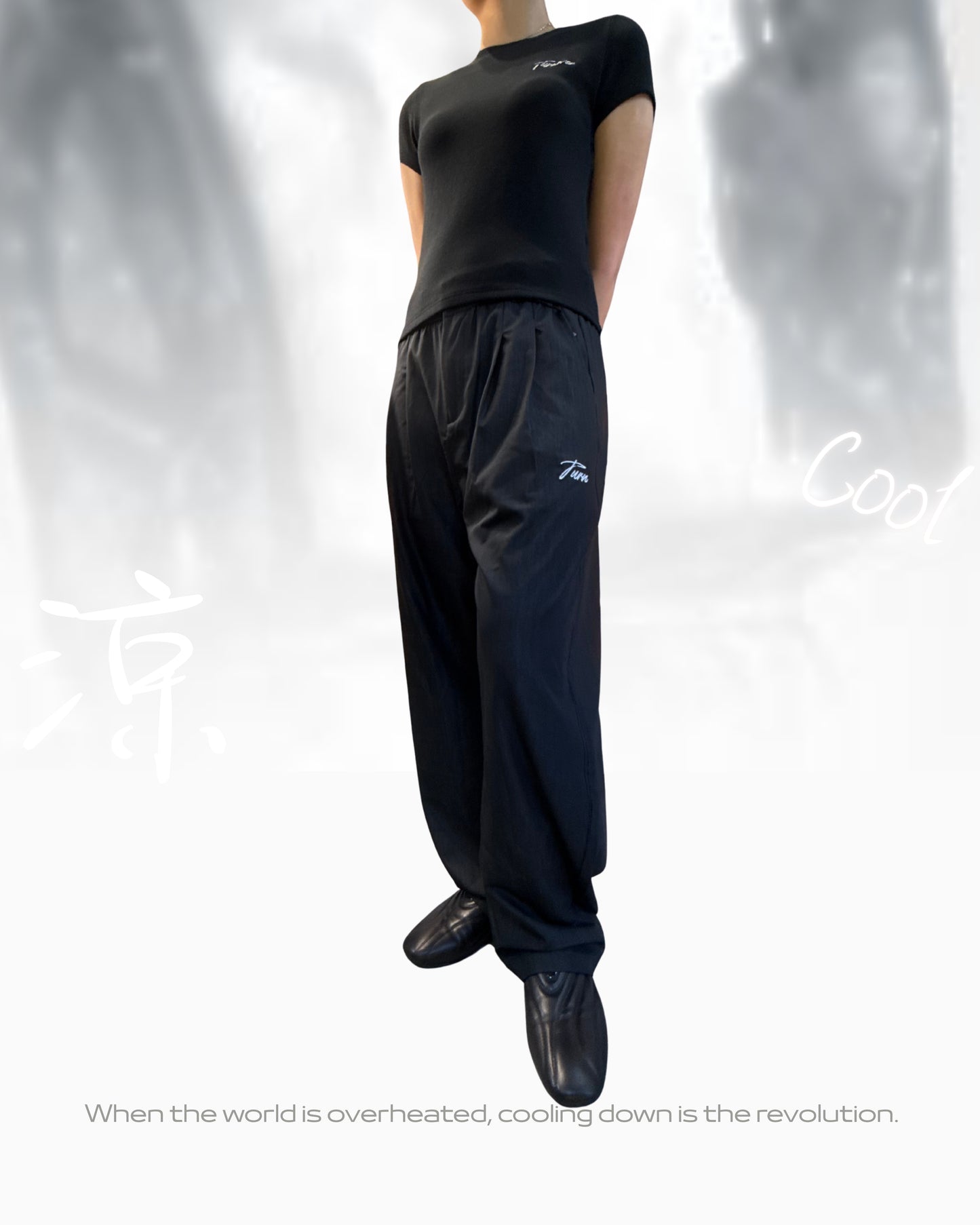  TURNOVER 2025SS Rebel Cool Pants “25SS-LS17 冷卻條褲”