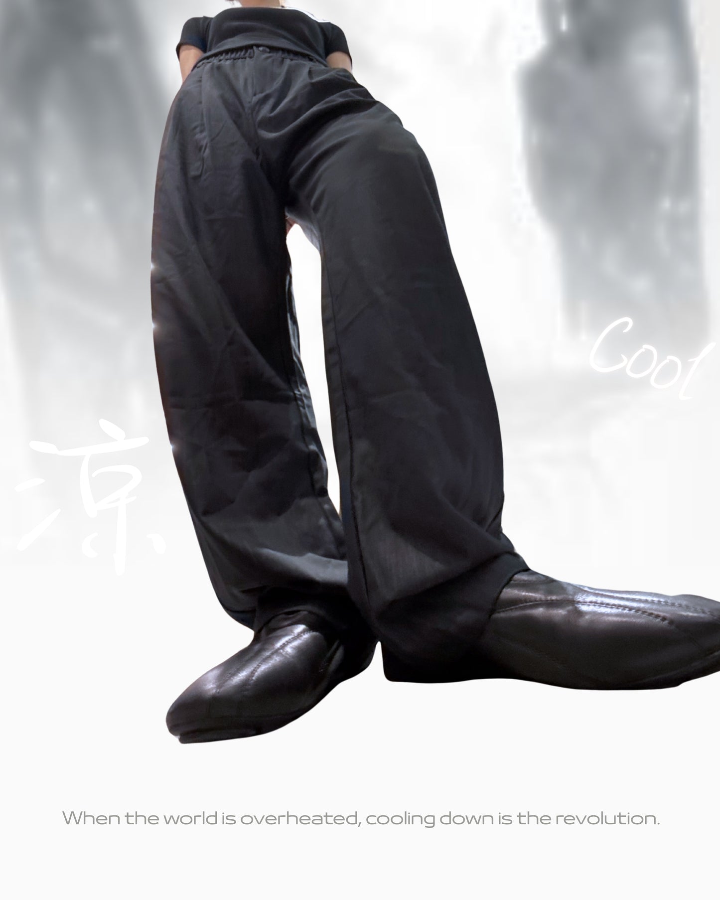  TURNOVER 2025SS Rebel Cool Pants “25SS-LS17 冷卻條褲”