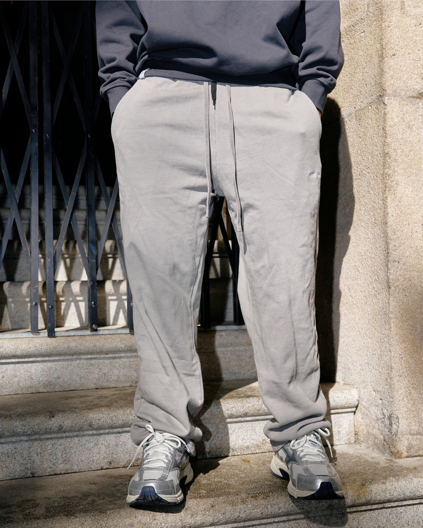TURNOVER COTTON LONG PANTS
