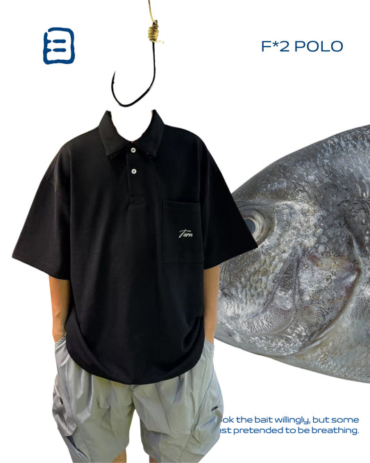 TURNOVER 2025SS F*2 POLO TEE “25SSPT1 目POLO”