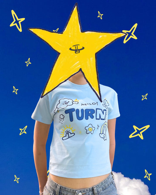 TURNOVER 2025SS Three O'Clock Sunshine TEE “25SSWT5 午後三點的晴TEE”