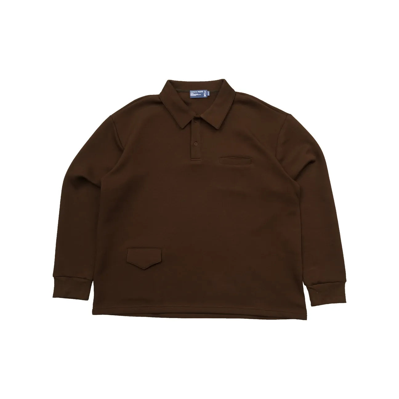 SIMON MADE TL-2325 OVERSIZE 多口袋 太空棉 POLO衫