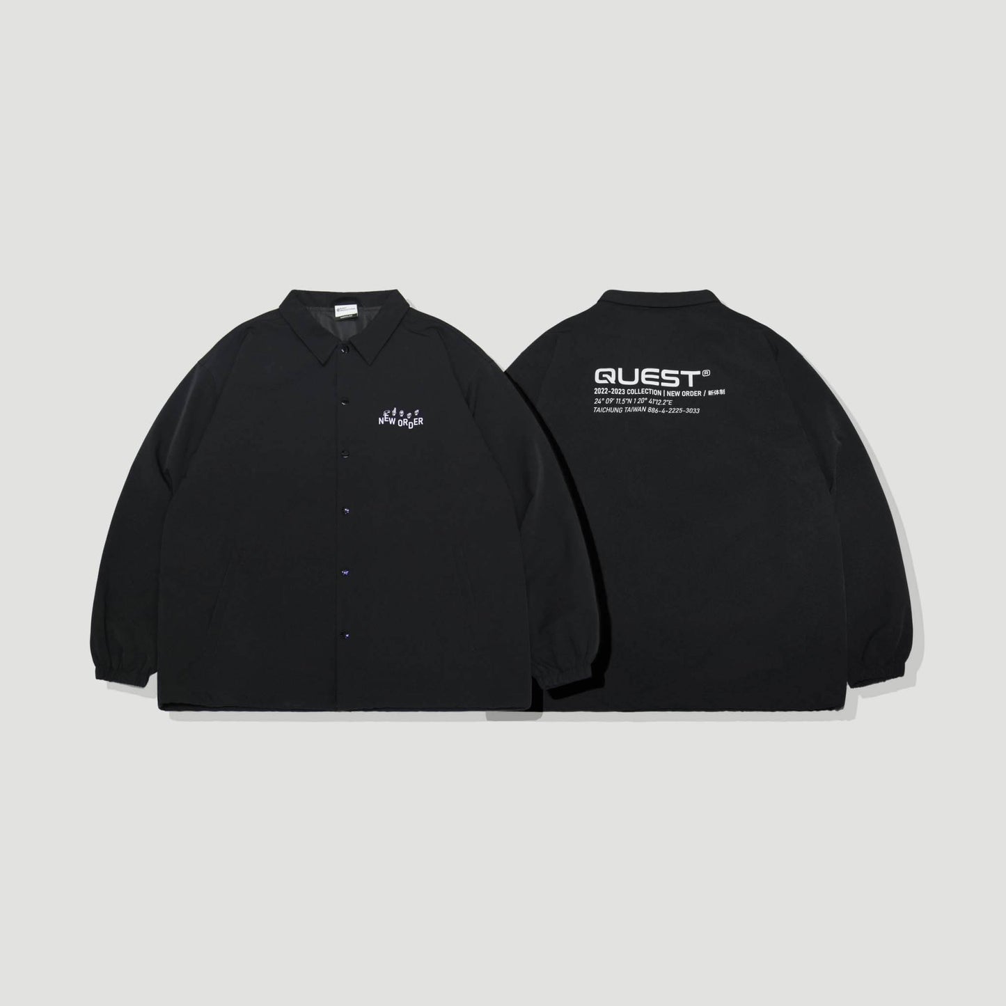QUEST NEWORDER COACH 教練外套