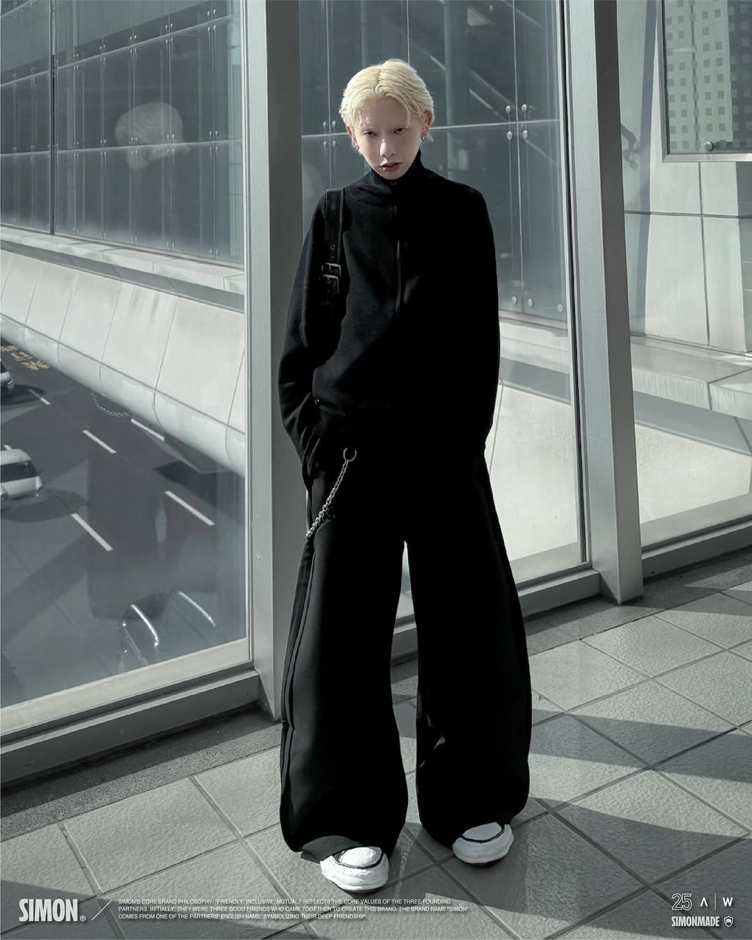 SIMON MADE BW-2517 羅德奧 彎刀 西裝褲