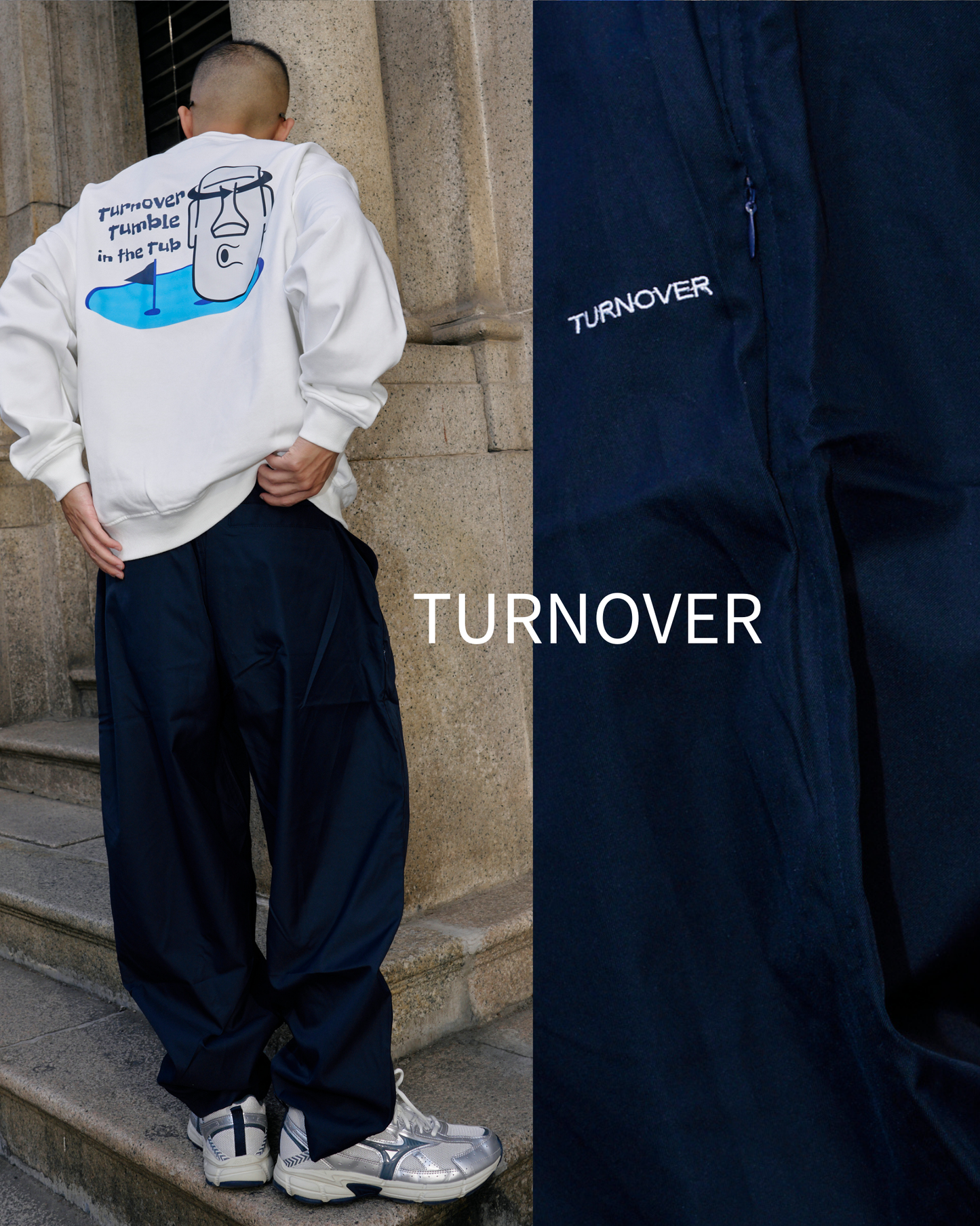 TURNOVER WORK PANTS WITH BELT 2.0