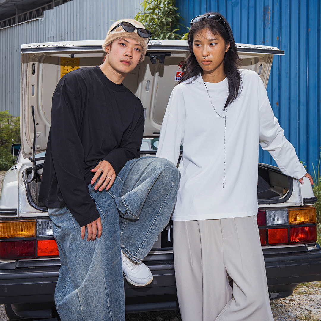 A.A Plain Long Sleeve