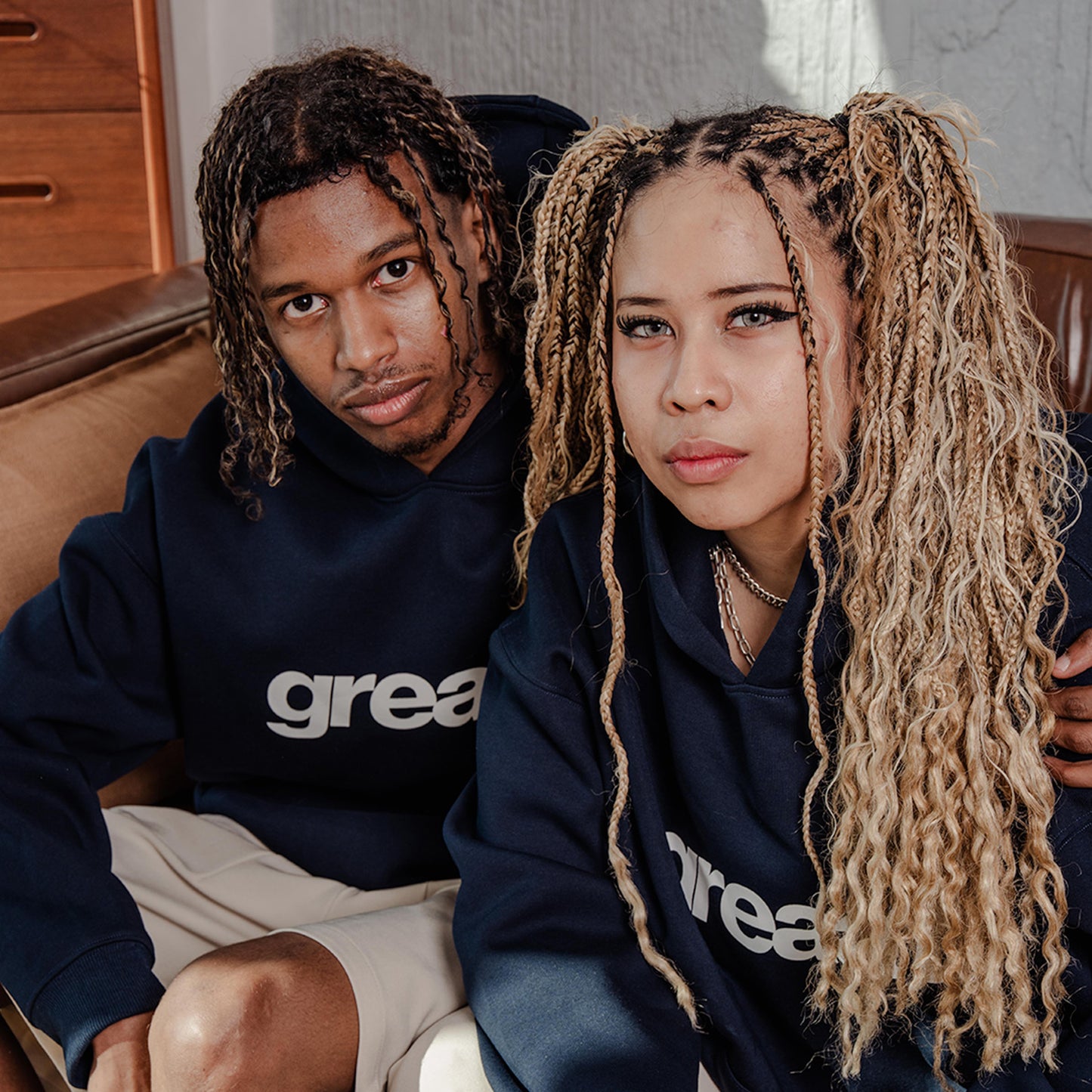 A.A Greaat Hoodie Deep Navy
Deep, modern, and naturally sharp — a classic tone that stays polished while remaining easy to pair.