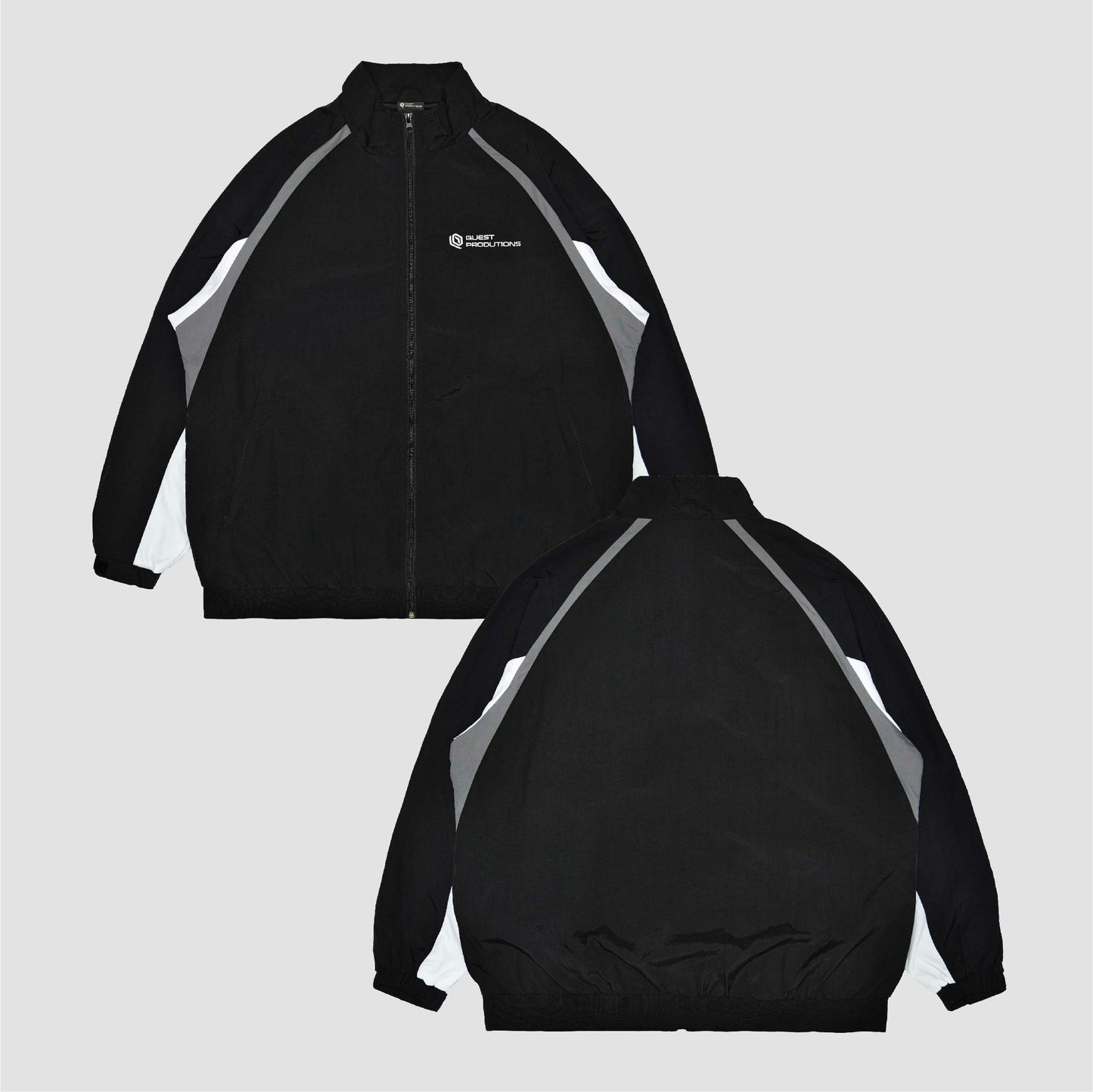 【QUEST】TECH LOGO TRACK JACKET - TECH LOGO 運動外套