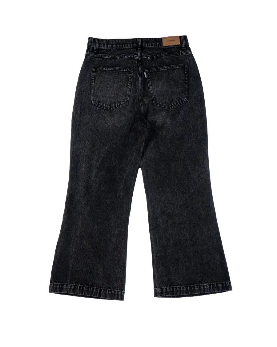 SIMON MADE BW-2419 BAGGY BOOTCUT 闊腿 牛仔褲