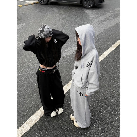 DCM BOXY 連帽外套 棉質外套 套裝 棉褲 星星 DCM-L40 長褲