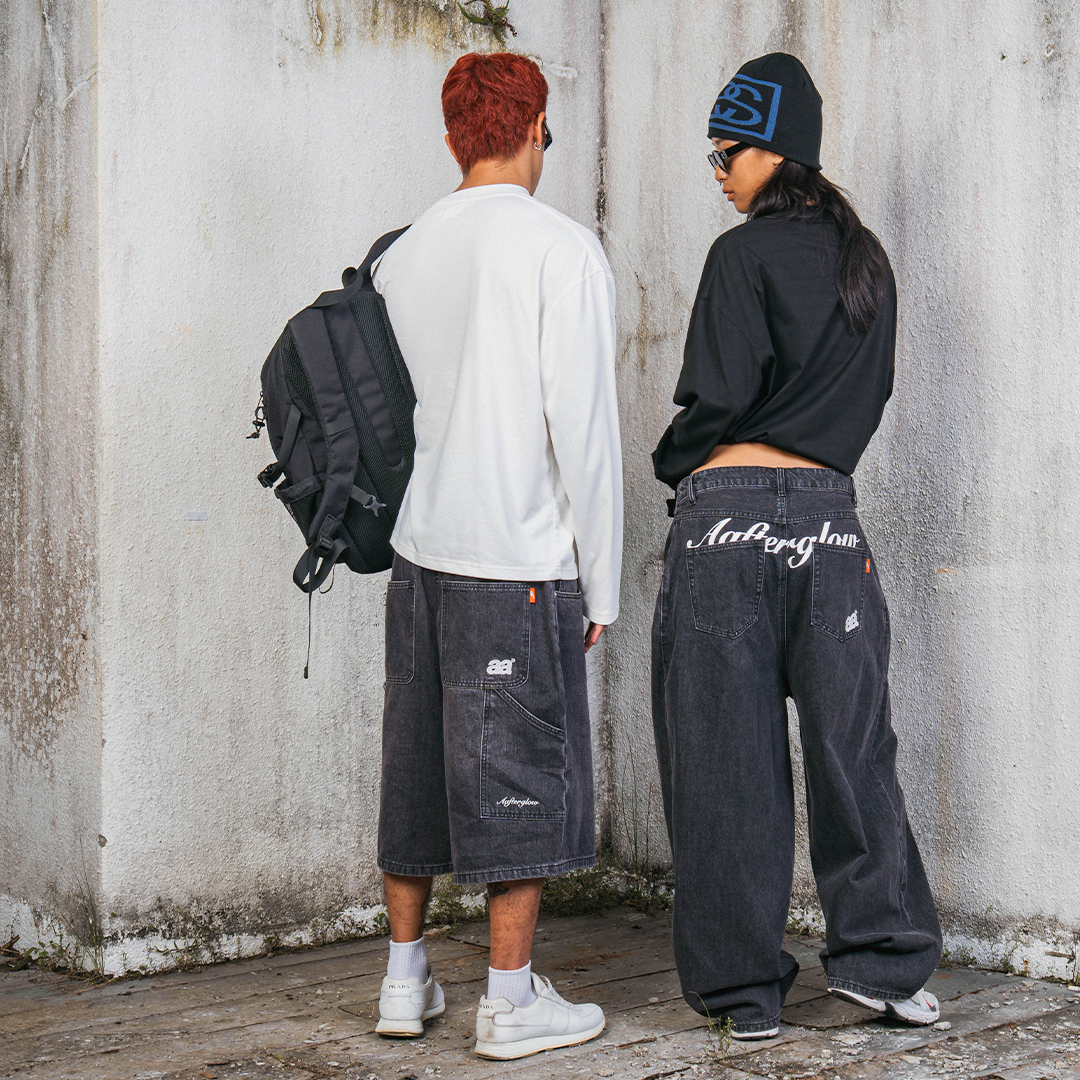 A.A Stone Washed Shorts Carpenter