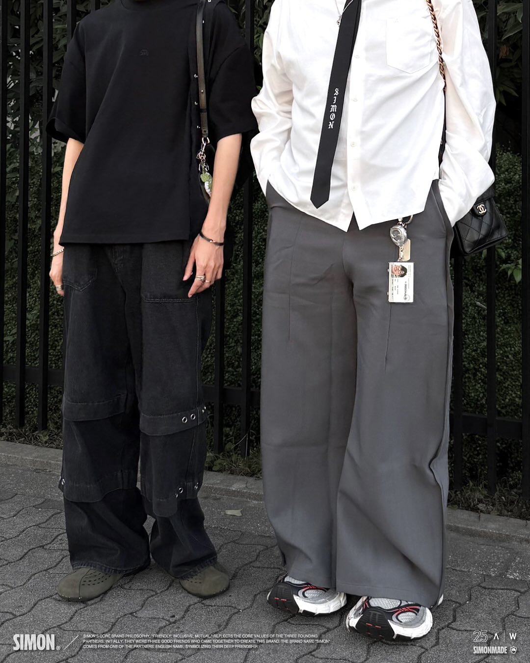 SIMON MADE BW-2517 羅德奧 彎刀 西裝褲