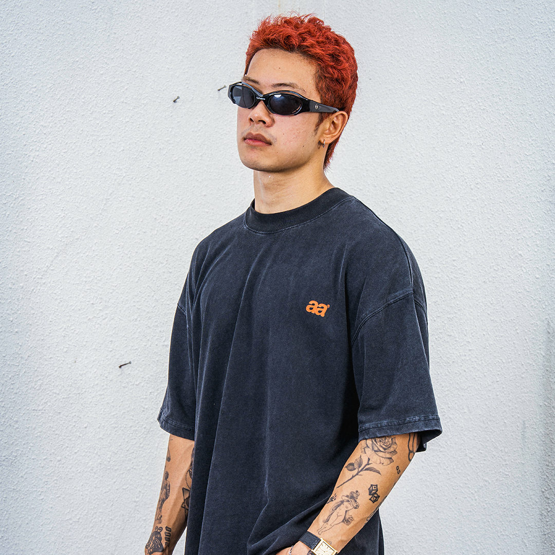 A.A Graphic Washed Tee