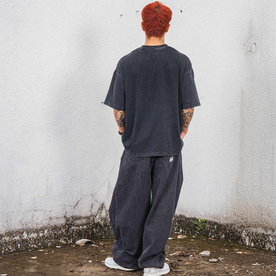 A.A Stone Washed Baggy