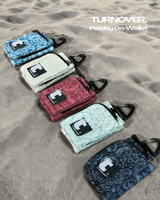 預訂早鳥優惠‼️過後就沒有了‼️TURNOVER 2026AW Paisley Go-Wallet “26AW-AS1 腰果花錢包”