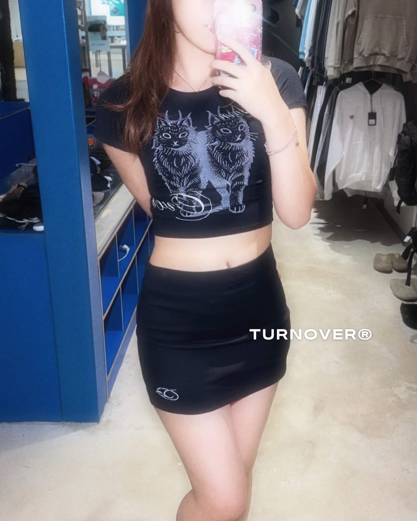"雙瞳" 女裝TEE TURNOVER- W2601