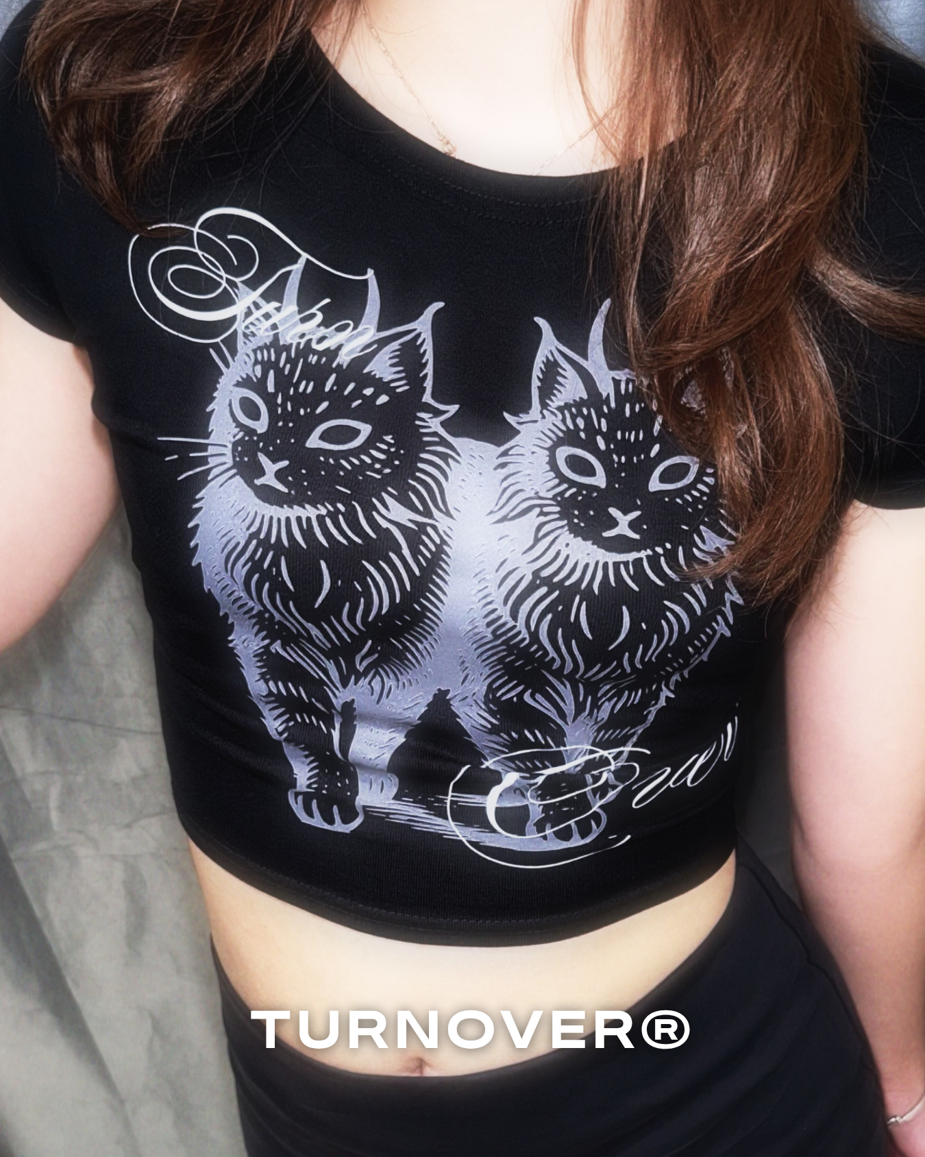 "雙瞳" 女裝TEE TURNOVER- W2601