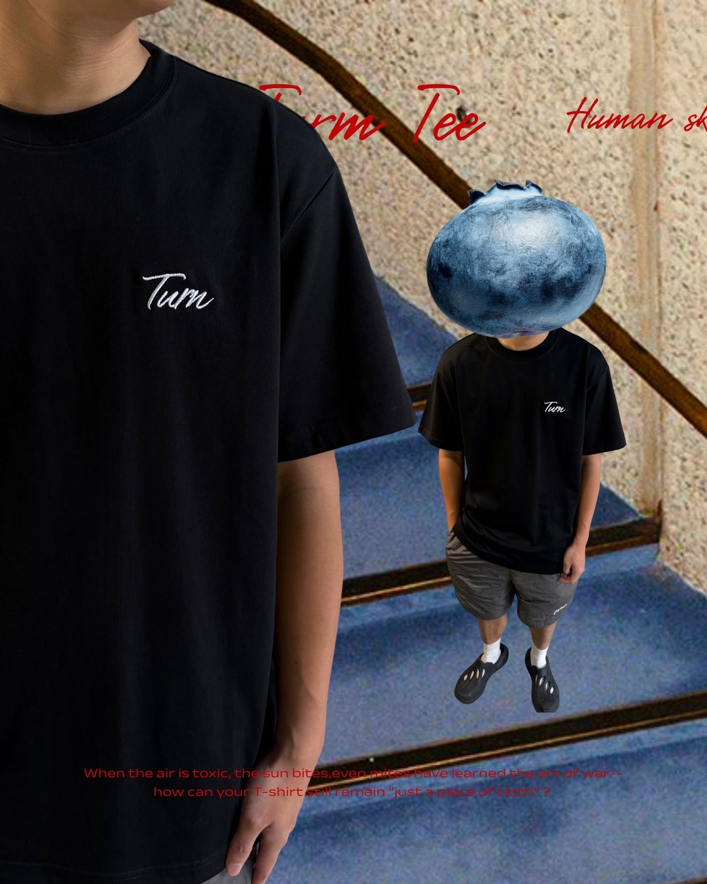  TURNOVER 2025SS CarbonSkin™ TEE “25SST27 6合1 TEE”