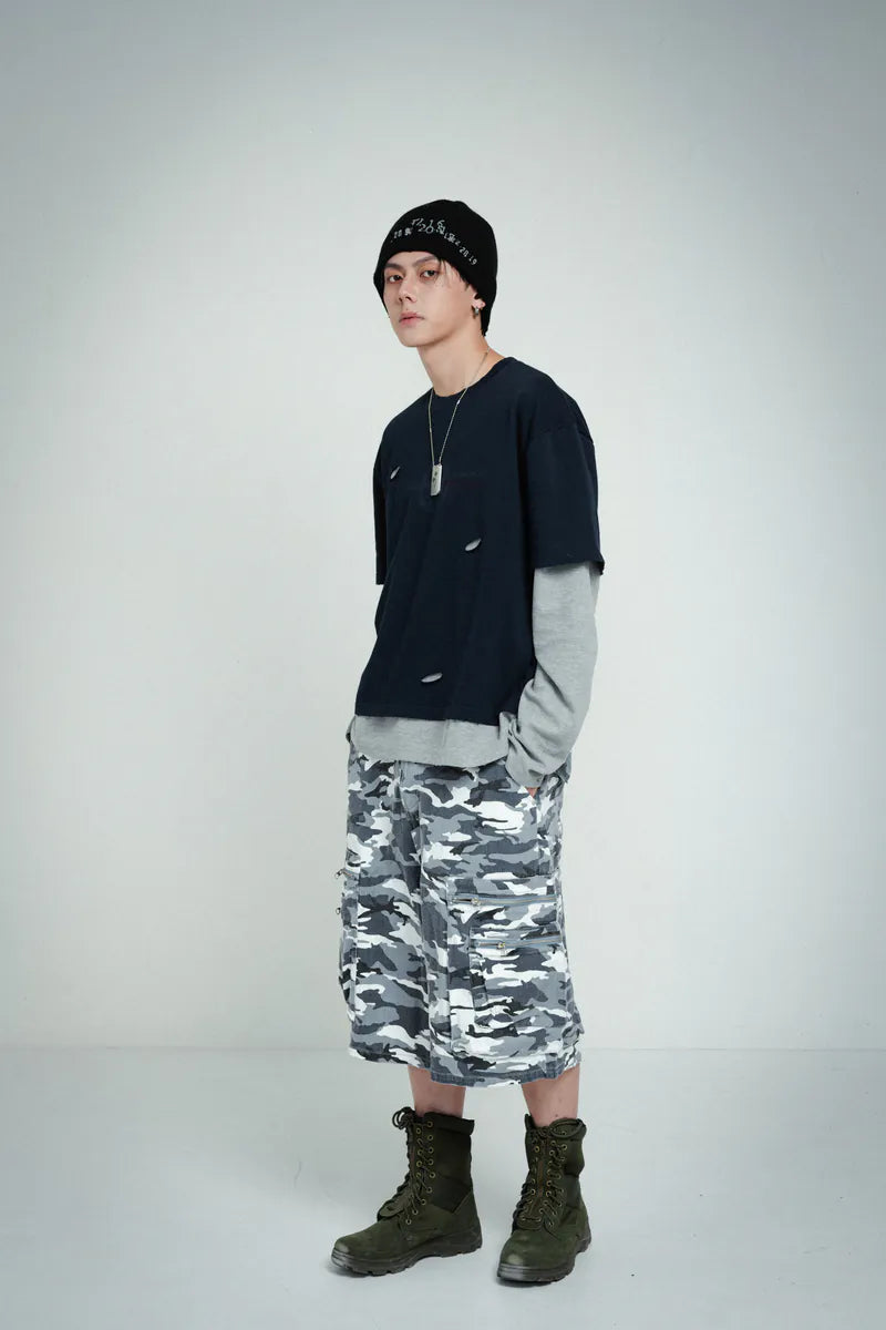 SIMON MADE WS-2504 VINTAGE 反戰 兩件式 薄長袖