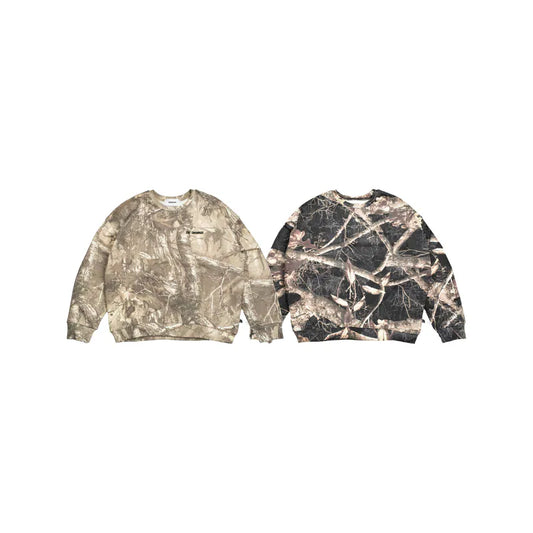 SIMON MADE TL-2514 都市獵人 枯樹 迷彩 BOXY 大學T