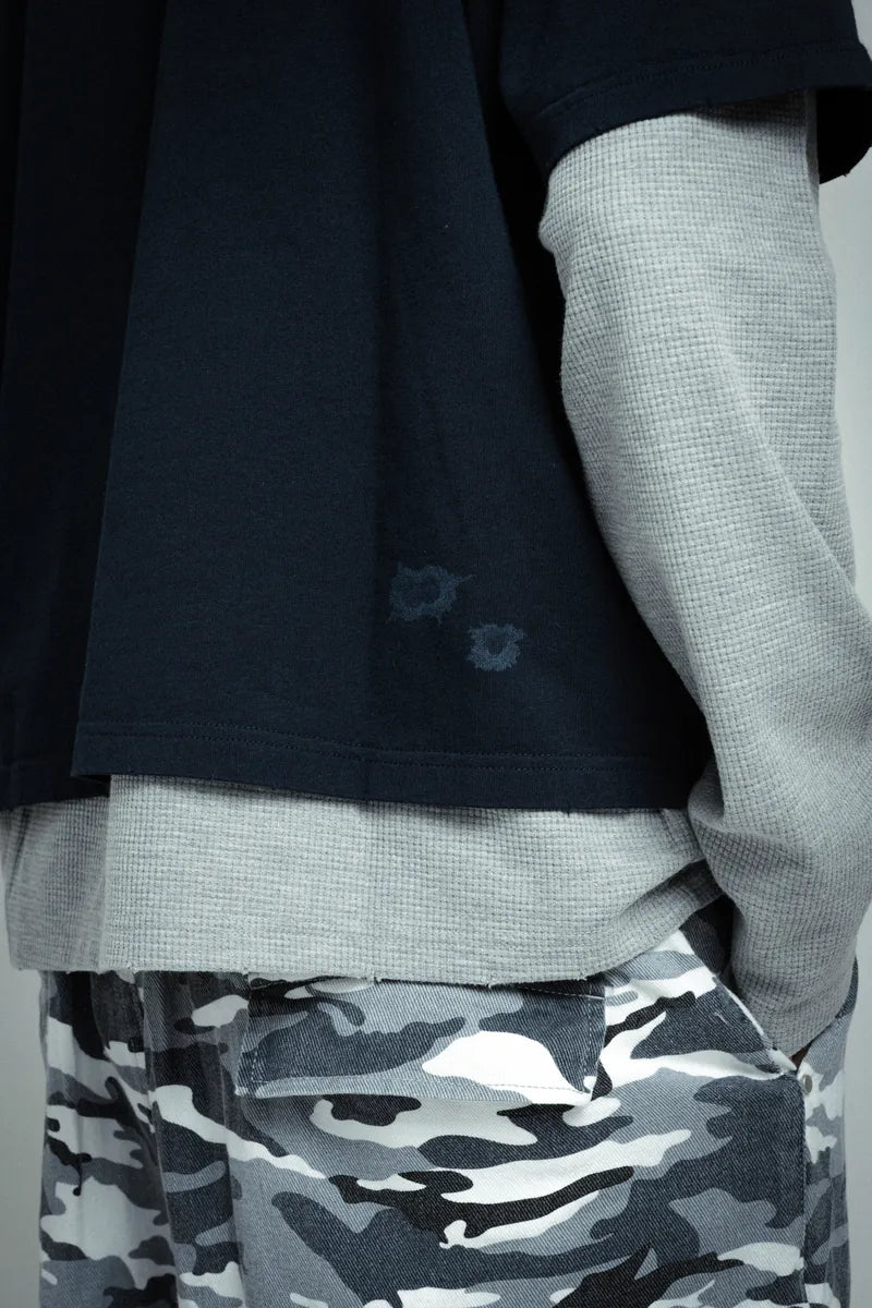 SIMON MADE WS-2504 VINTAGE 反戰 兩件式 薄長袖