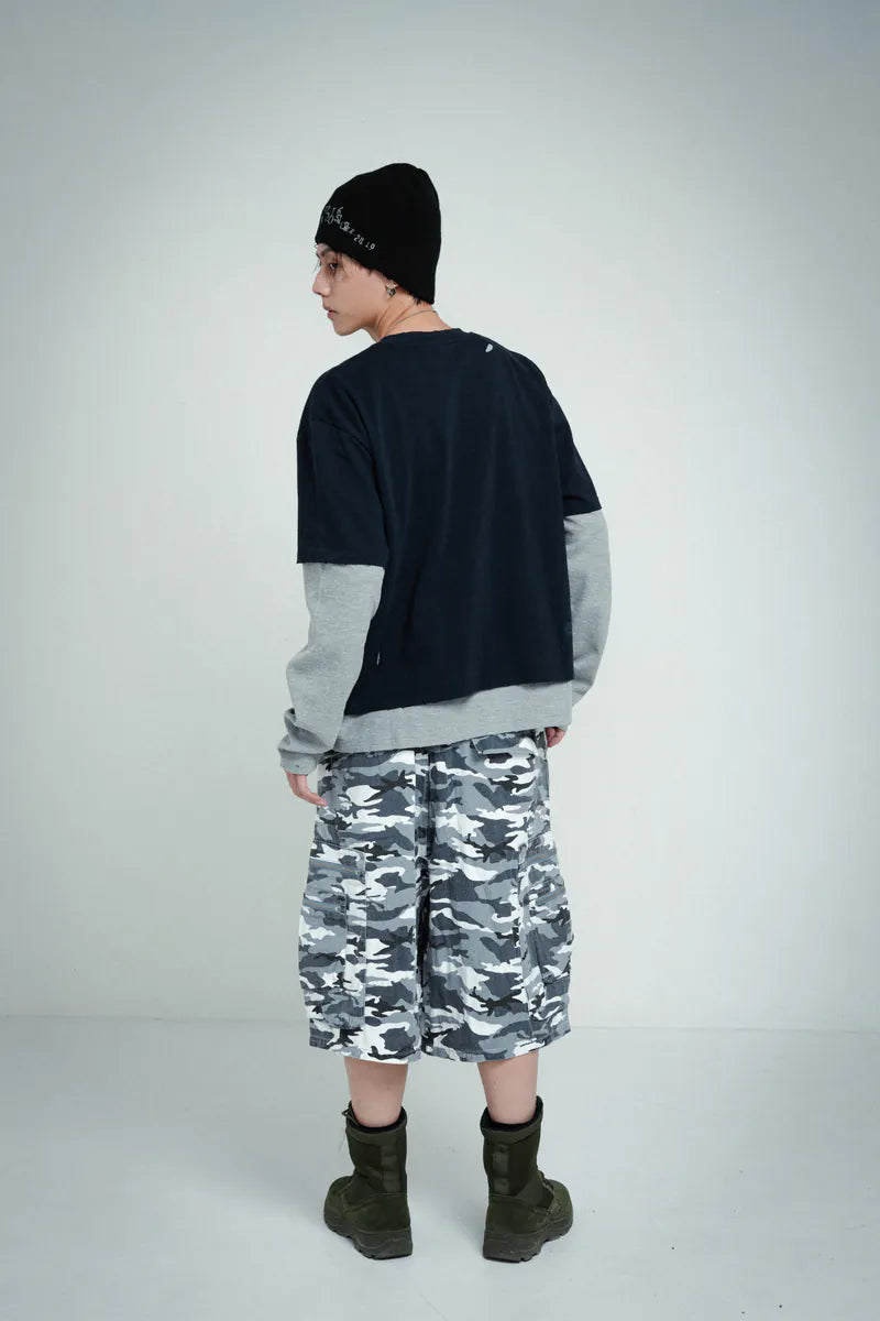 SIMON MADE WS-2504 VINTAGE 反戰 兩件式 薄長袖