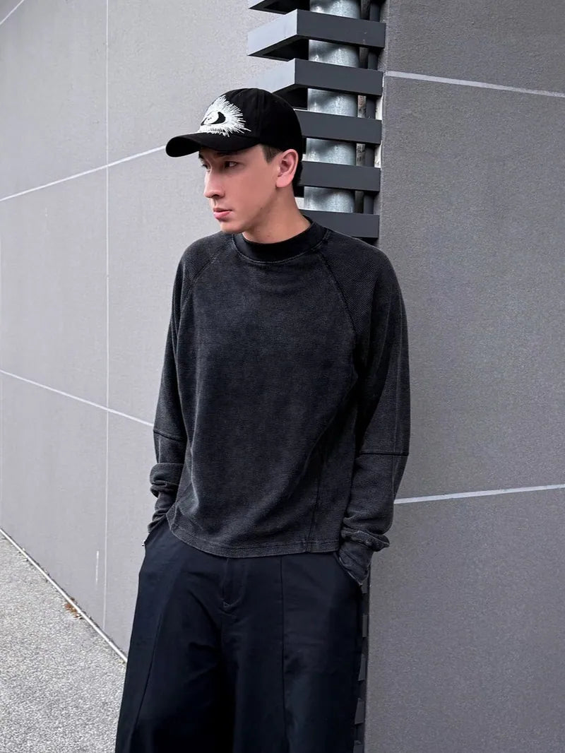 SIMON MADE TL-2512 URBAN ARMOR 華夫格 BOXY 薄長袖