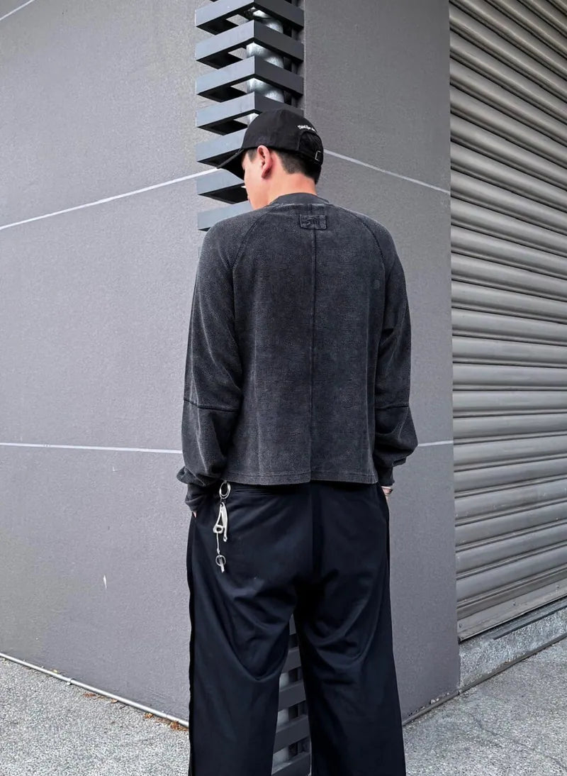 SIMON MADE TL-2512 URBAN ARMOR 華夫格 BOXY 薄長袖