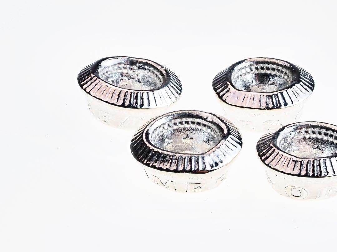 WAKAN SILVER SMITH P-077 morugan coin beads