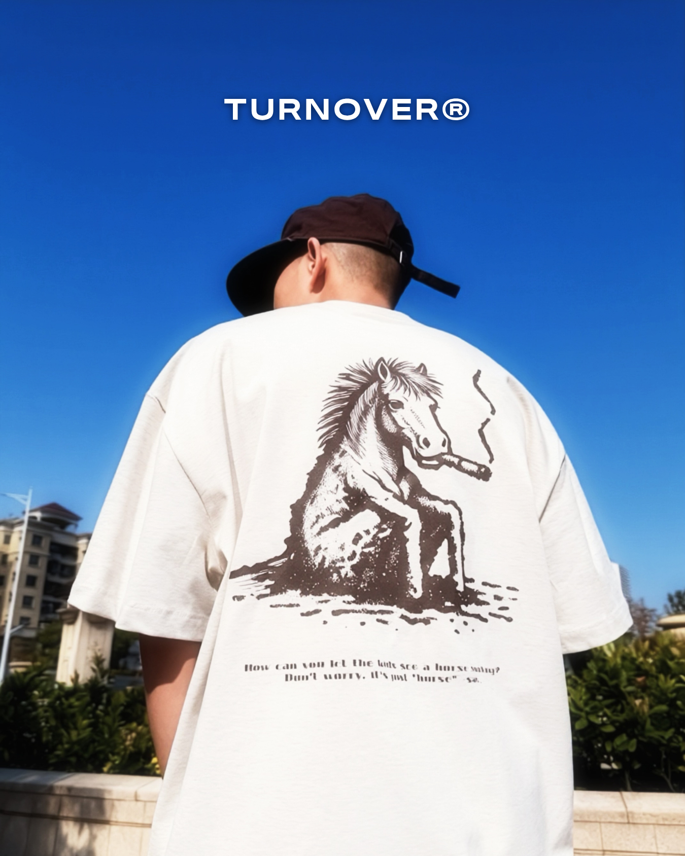 "馬賽克" TEE TURNOVER- T2604