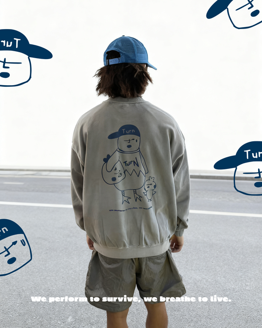 TURNOVER 2026AW Sweating in the Suit “26AW-LH9 破殼喘息”