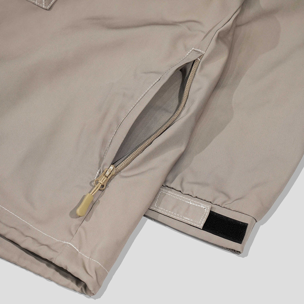 NYLON POCKET PULLOVER 尼龍口袋半拉鍊上衣