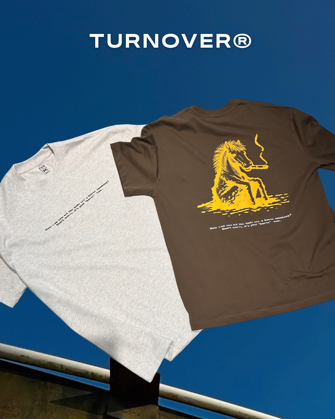 "馬賽克" TEE TURNOVER- T2604