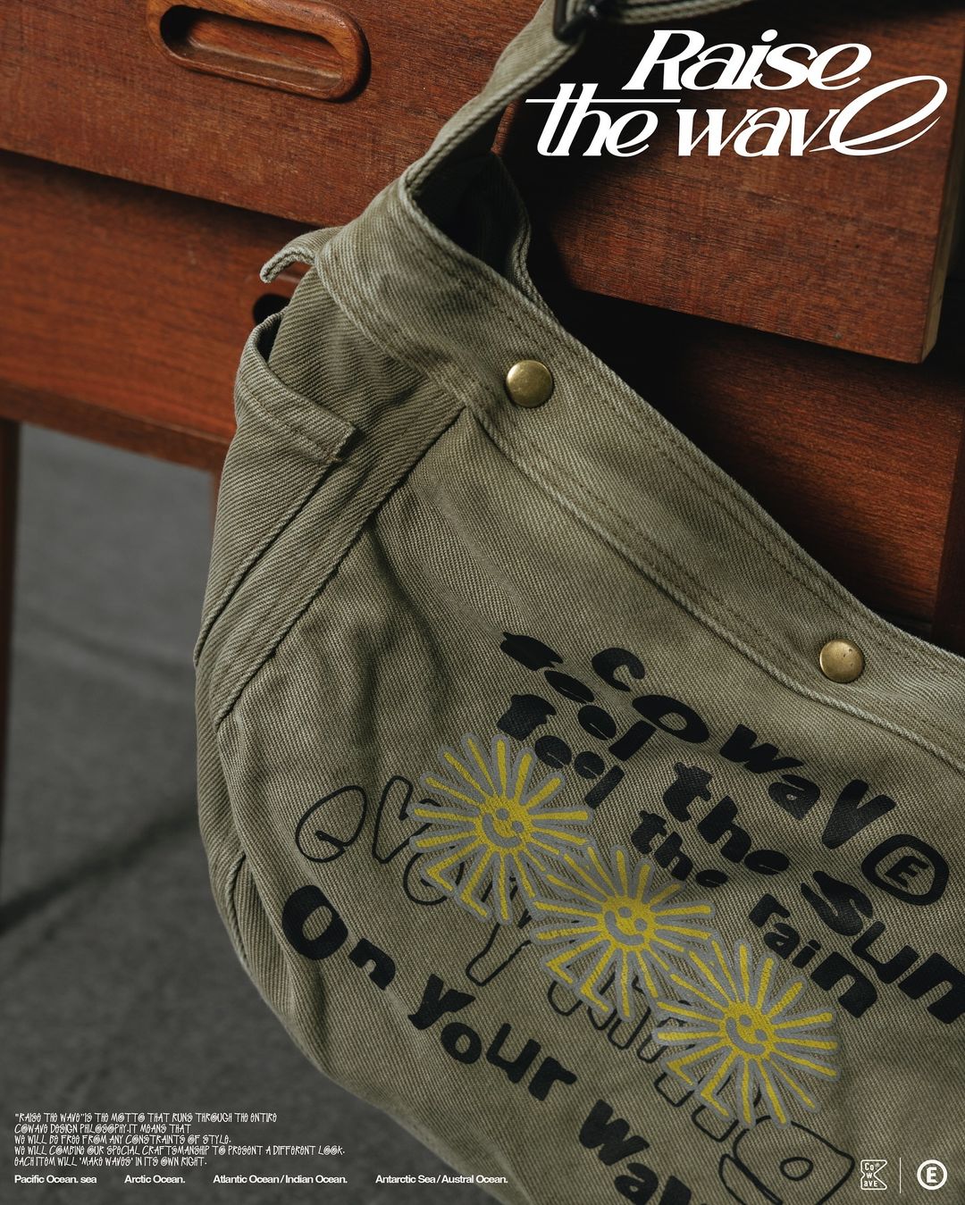 Cowave 2024 Spring & Summer Wash Newsboy Bag