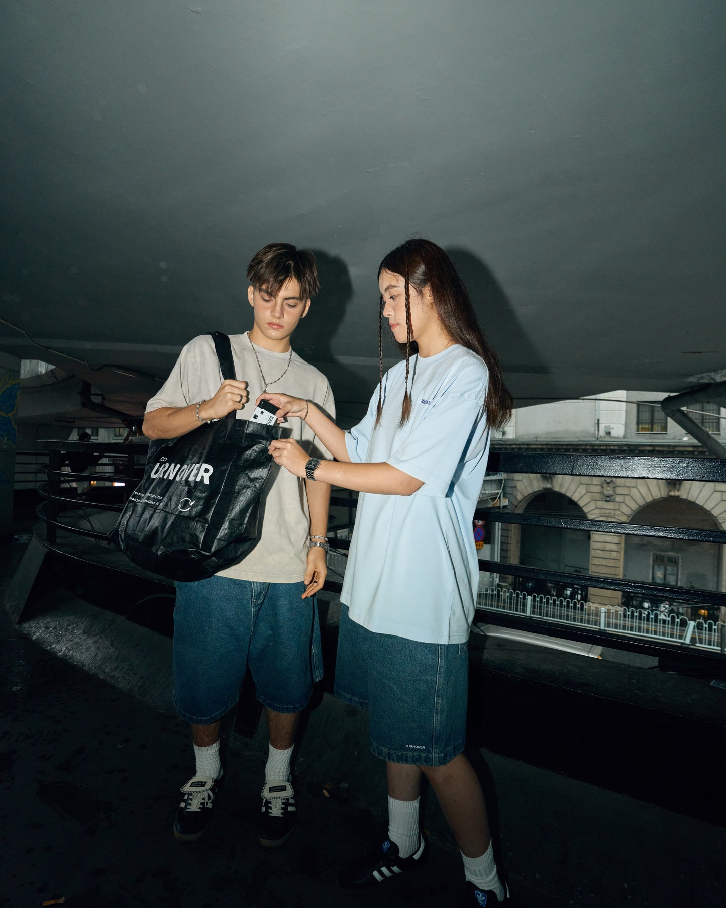 TURNOVER TOTE BAG