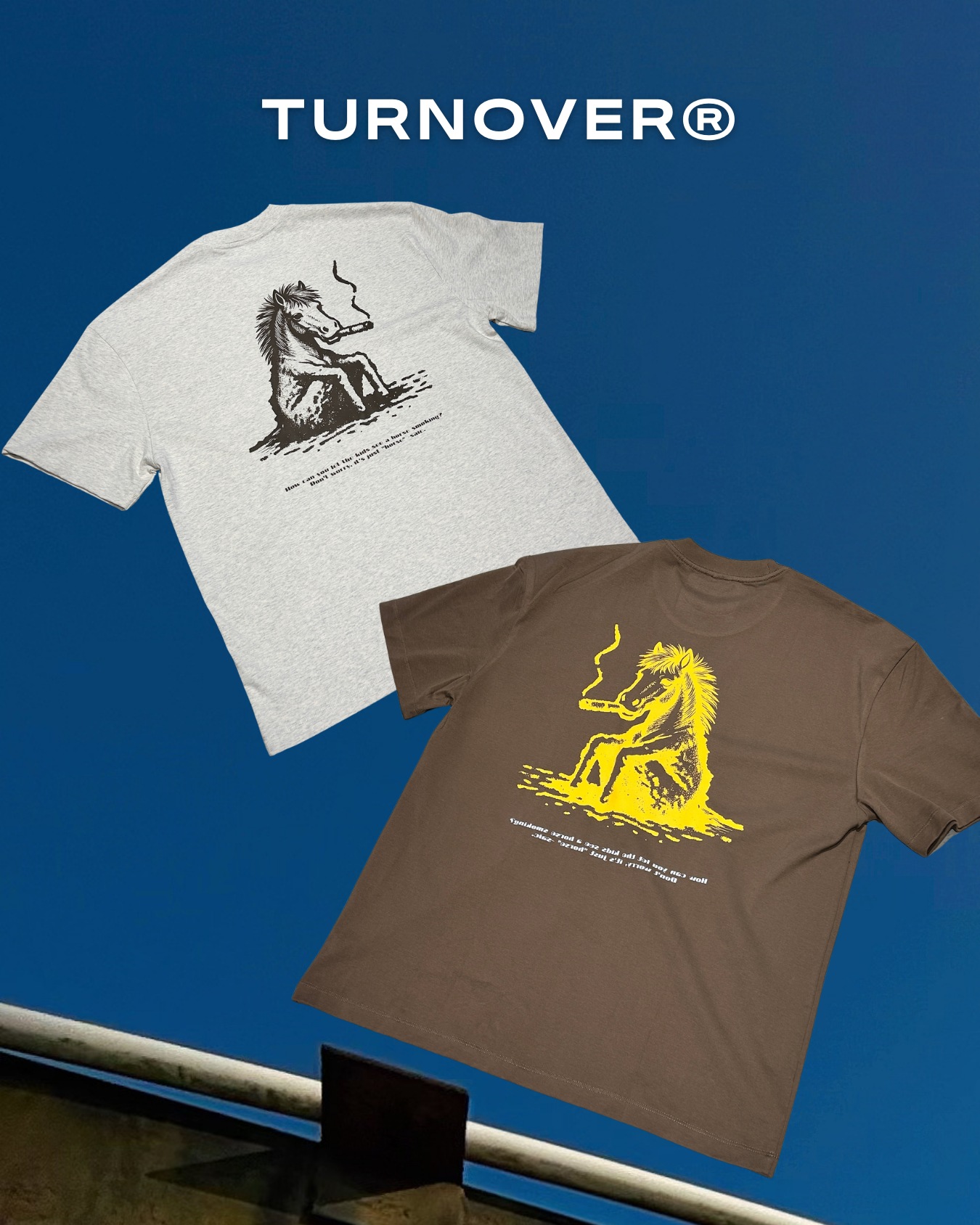"馬賽克" TEE TURNOVER- T2604