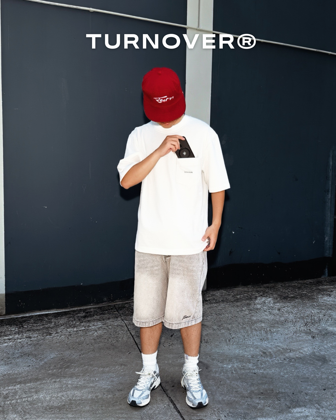 "袋竹" TEE TURNOVER - T2606
