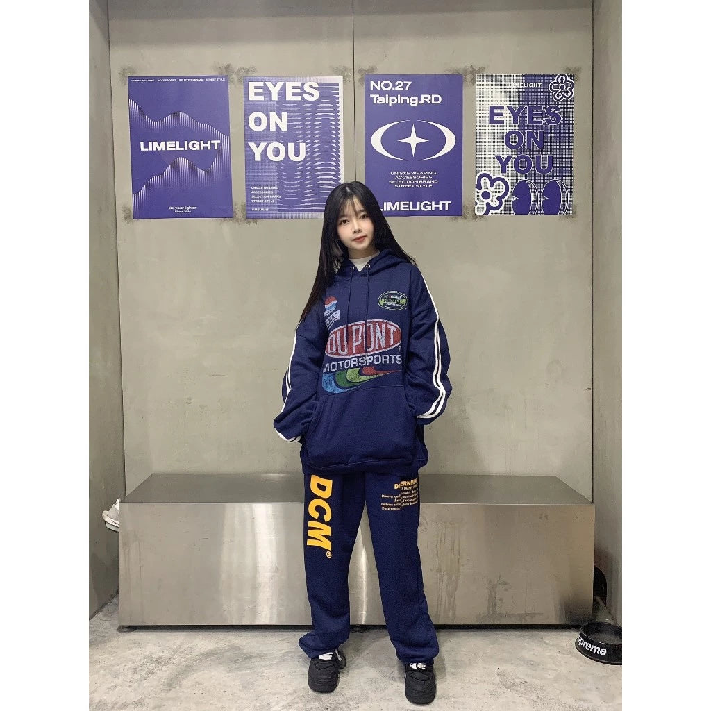 DISCERNMENT 寬鬆 束口 棉褲 休閒 939 ARCHIVE BOLD DCM-P02