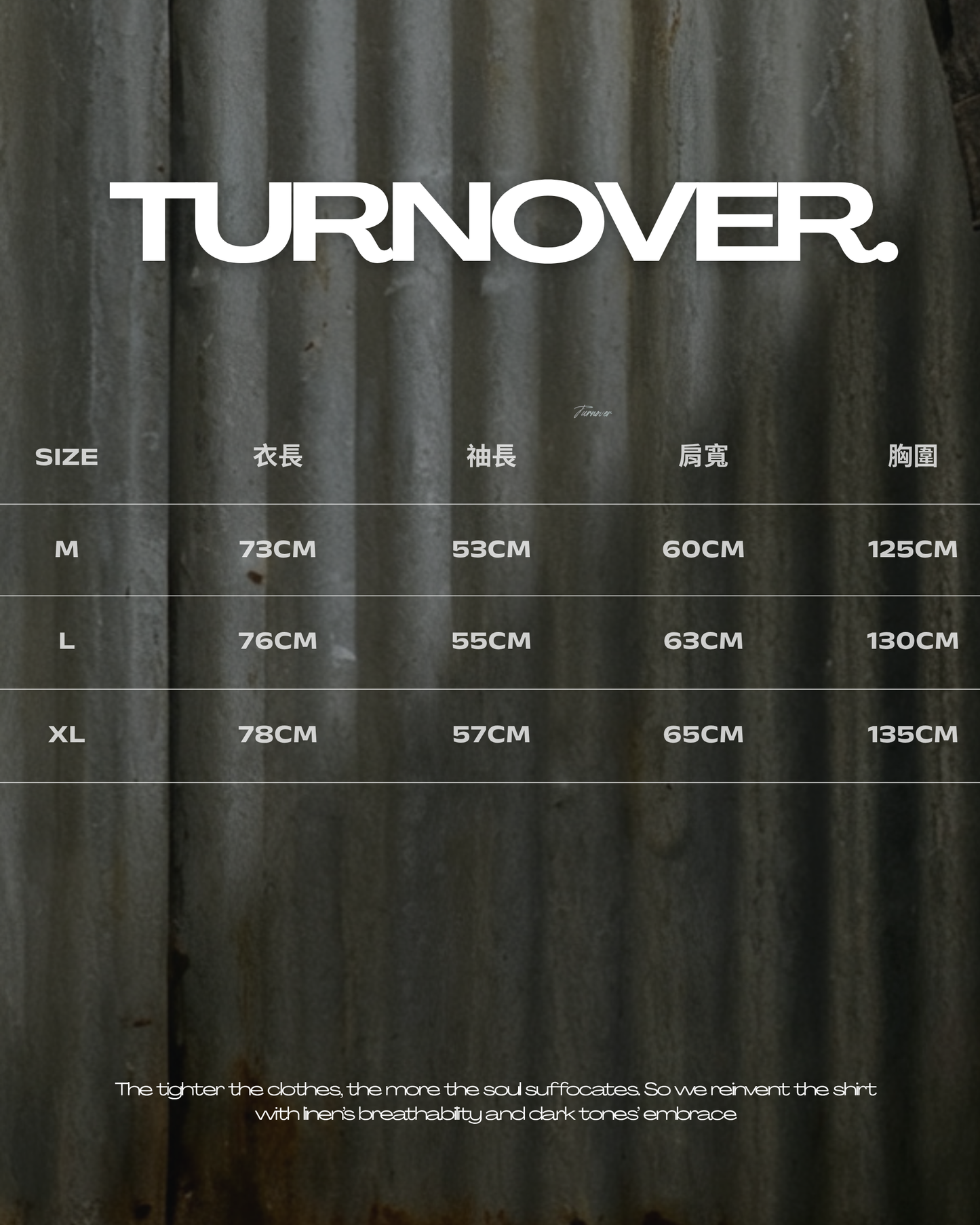 TURNOVER 2026AW Dark Breath“26AW-LSS2深.息”